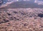 Aerial photo of the end of Gray Mesa. Lamont Crabtree Photo